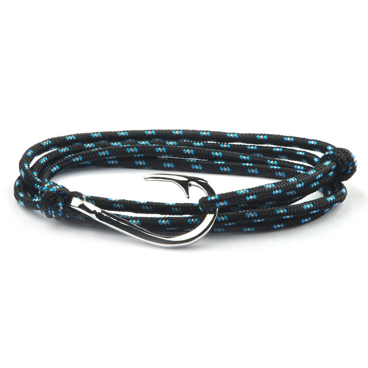 Fashion Hot Multilayer Rope Bracelet hope Anchor Sailor Anchor Bracelets  For Men and  Women Best Gift Hook Bracelet