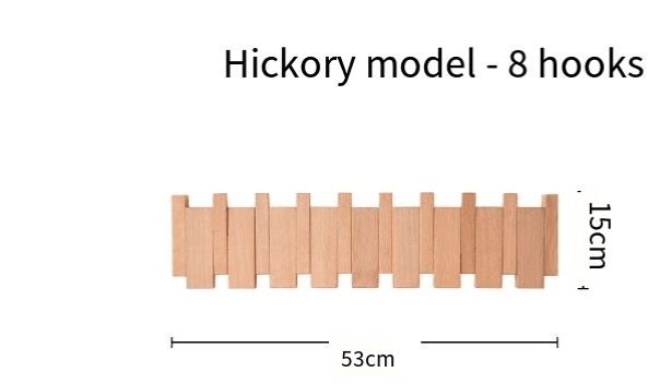 Simplicity Piano Key Wall Coat Rack (One Piece) - Lifestyle Haven