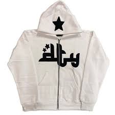 Star Printed Zip Up Hoodies - Lifestyle Haven