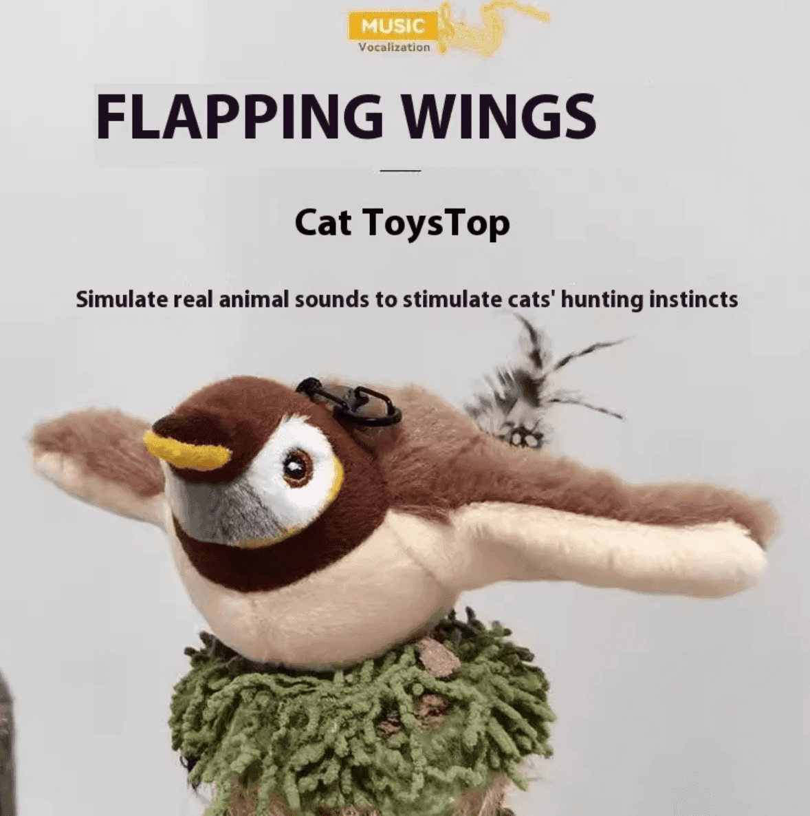Plush Bird Pet Toy - Lifestyle Haven