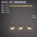 Nordic Modern Minimalist Glass Pendant Light - Lifestyle Haven