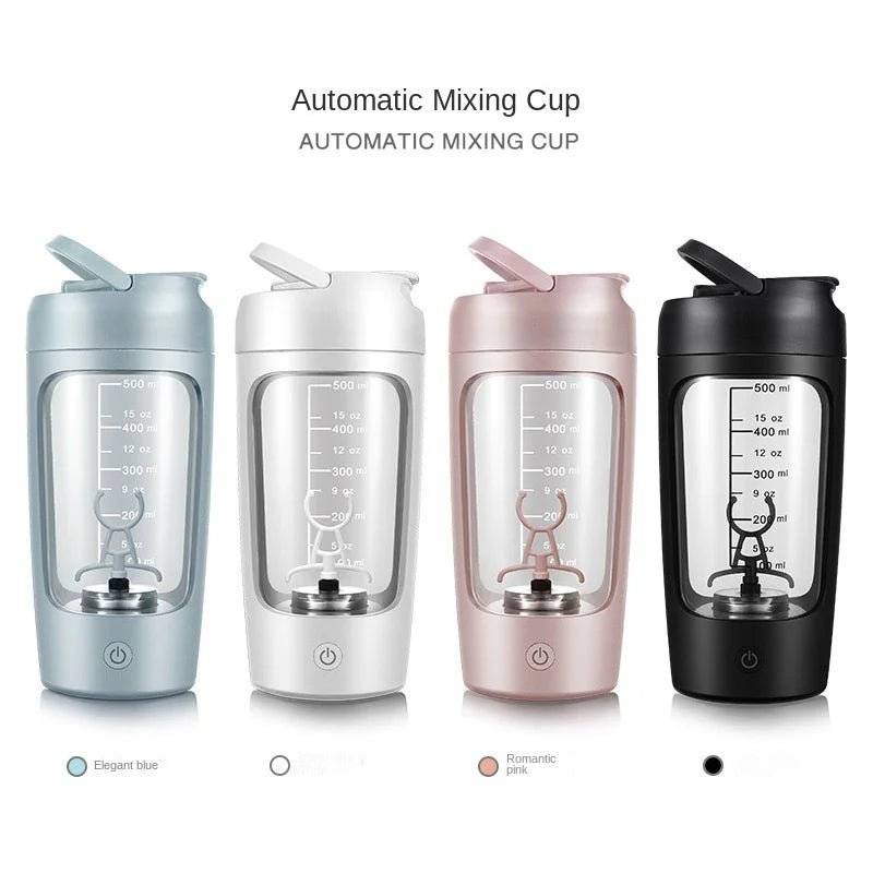 Electric Portable Whey Protein Shaker Bottle - Lifestyle Haven