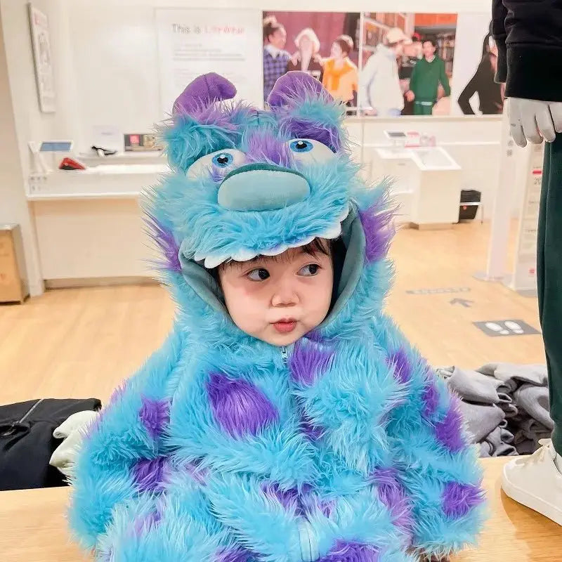 Cute Animal Baby Jumpsuit With Hooded Zipper - Lifestyle Haven