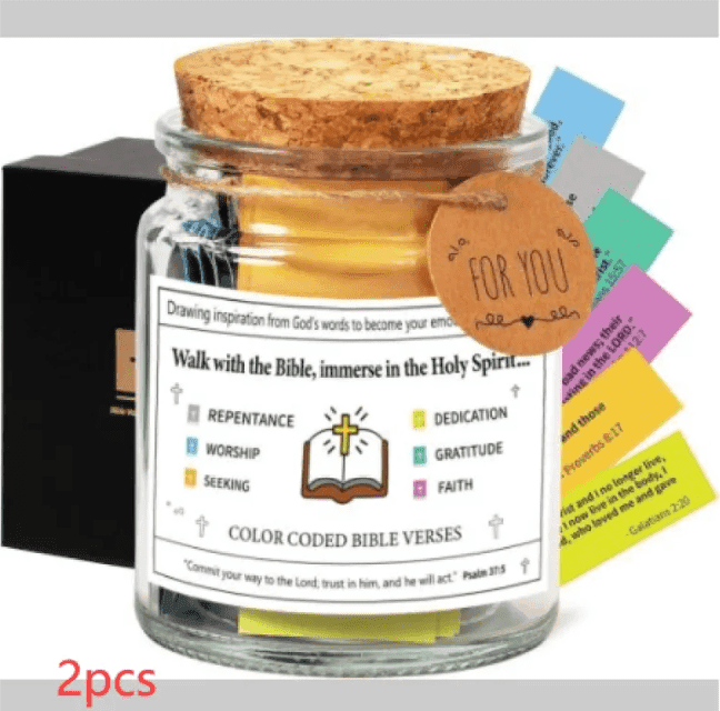 Faith & Joy Verse Jar - Lifestyle Haven