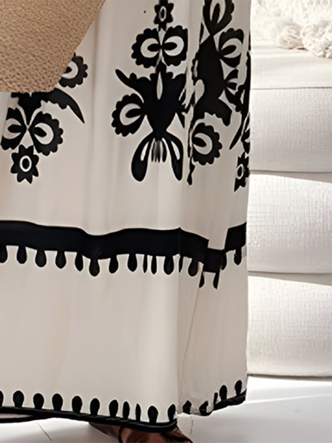 Unique Printed Spaghetti Strap Sleeveless Maxi Dress Elegant Summer Maxi Dress for Women by Stevvex