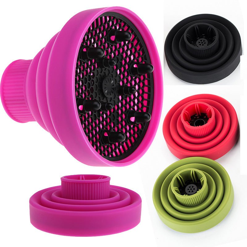 Silicone Folding Diffuser For Hair Drying And Styling - Lifestyle Haven