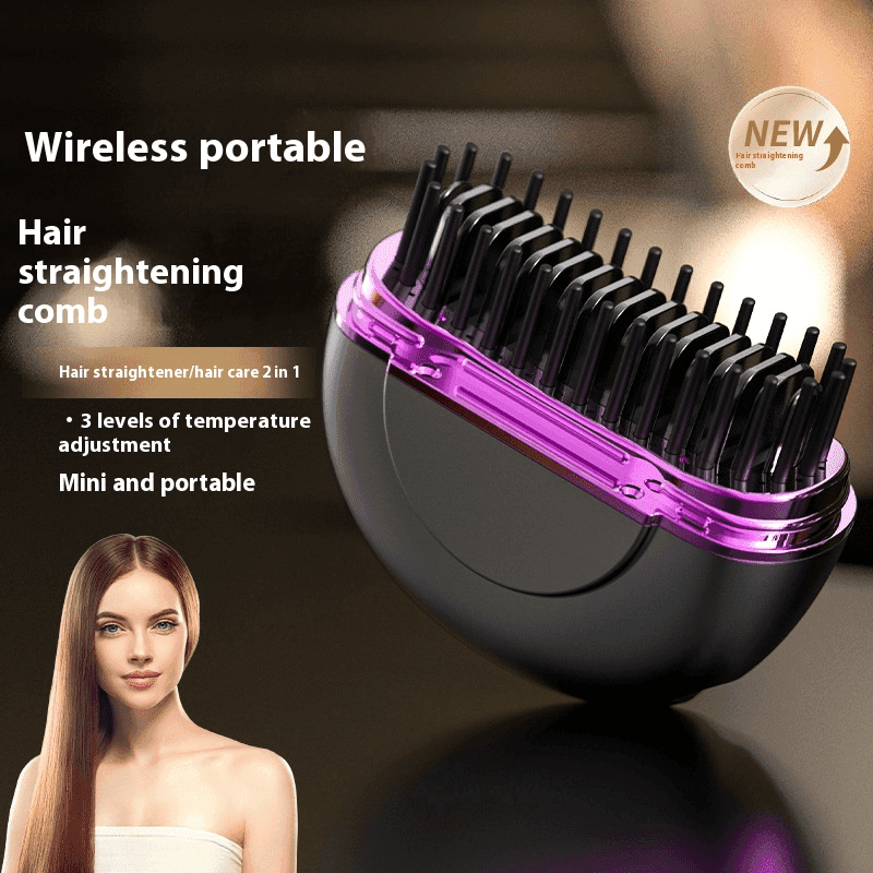 Portable Ceramic Hair Straightener - Lifestyle Haven