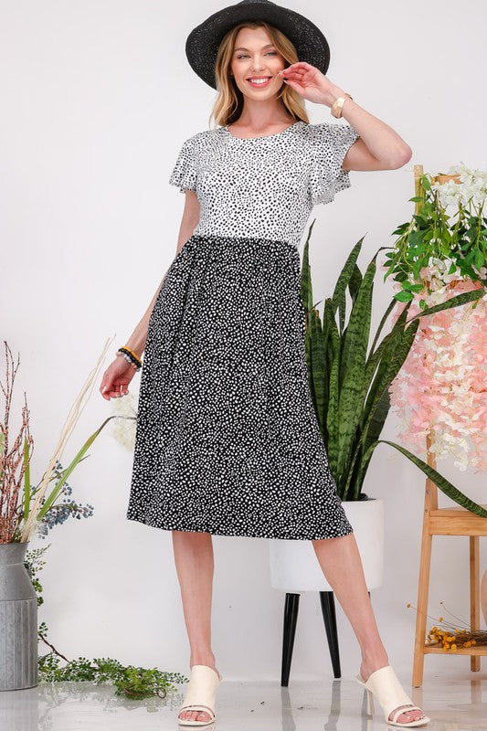 Side Slit Round Neck Sleeveless Midi Summer Dress For Women – Versatile, Chic, and Timeless Wardrobe Staple with Side Slits and Sleeveless Design for Effortless Style by Stevvex