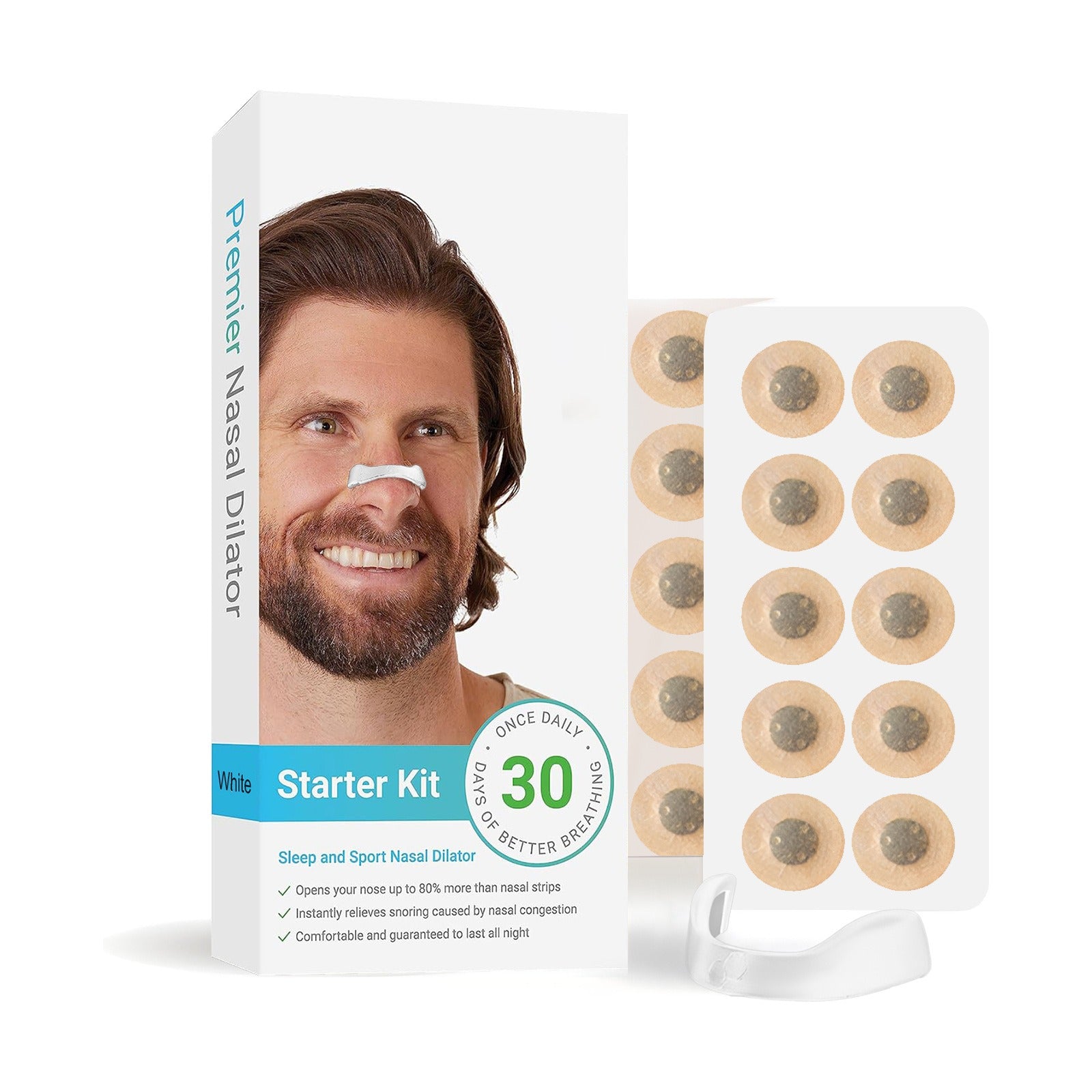 Magnetic Nasal Dilator Strips for Better Sleep - Lifestyle Haven
