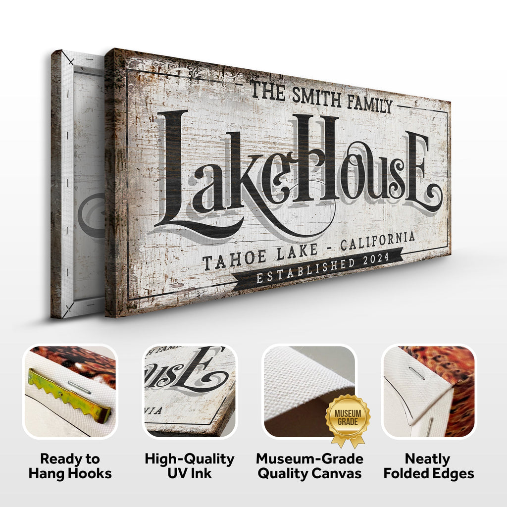 Lake House Sign XI