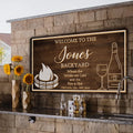 Backyard Sign