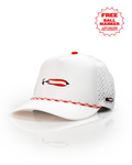 Dare Devil Spoon White - Perforated Rope Hat