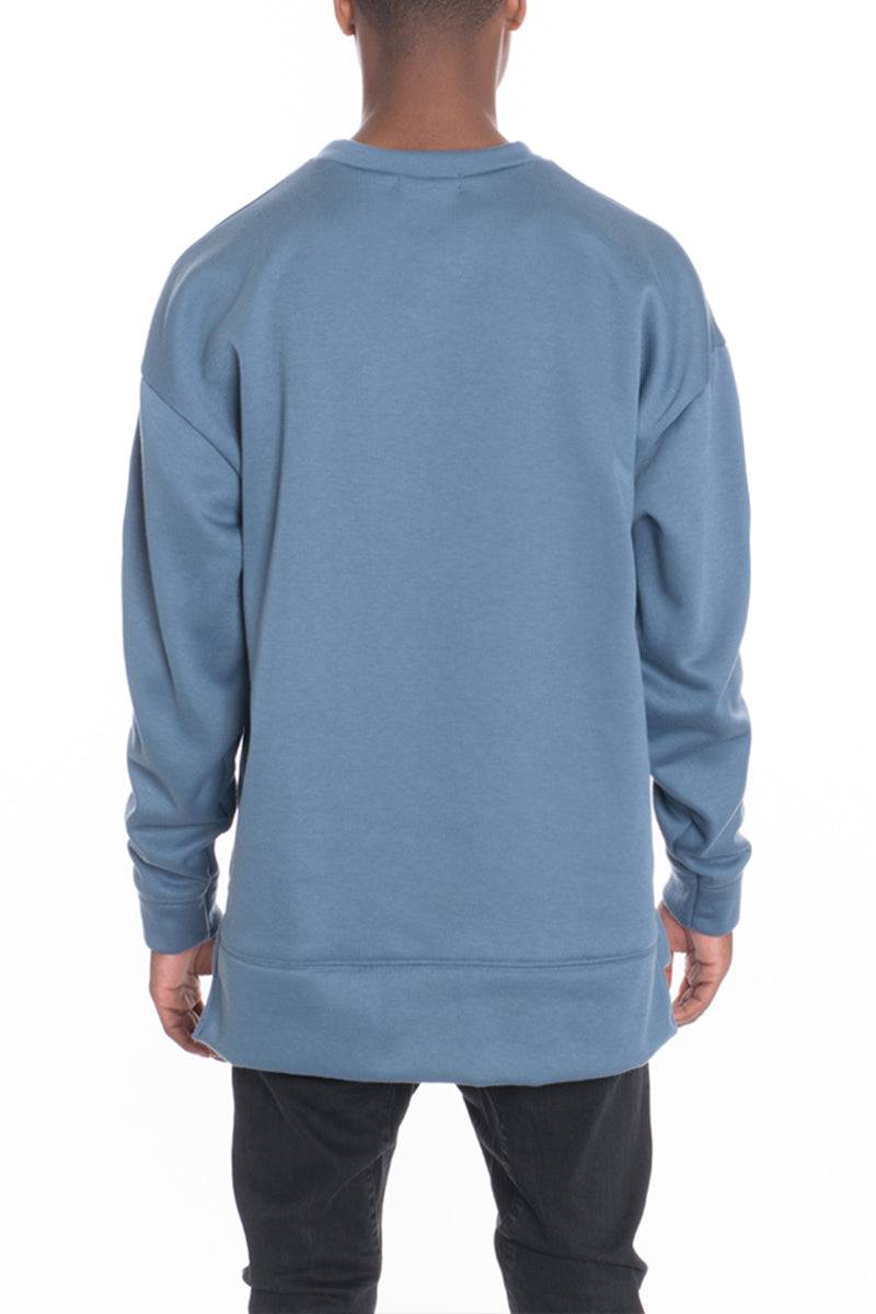 Sidepanel Pullover Sweatshirt for Casual Wear