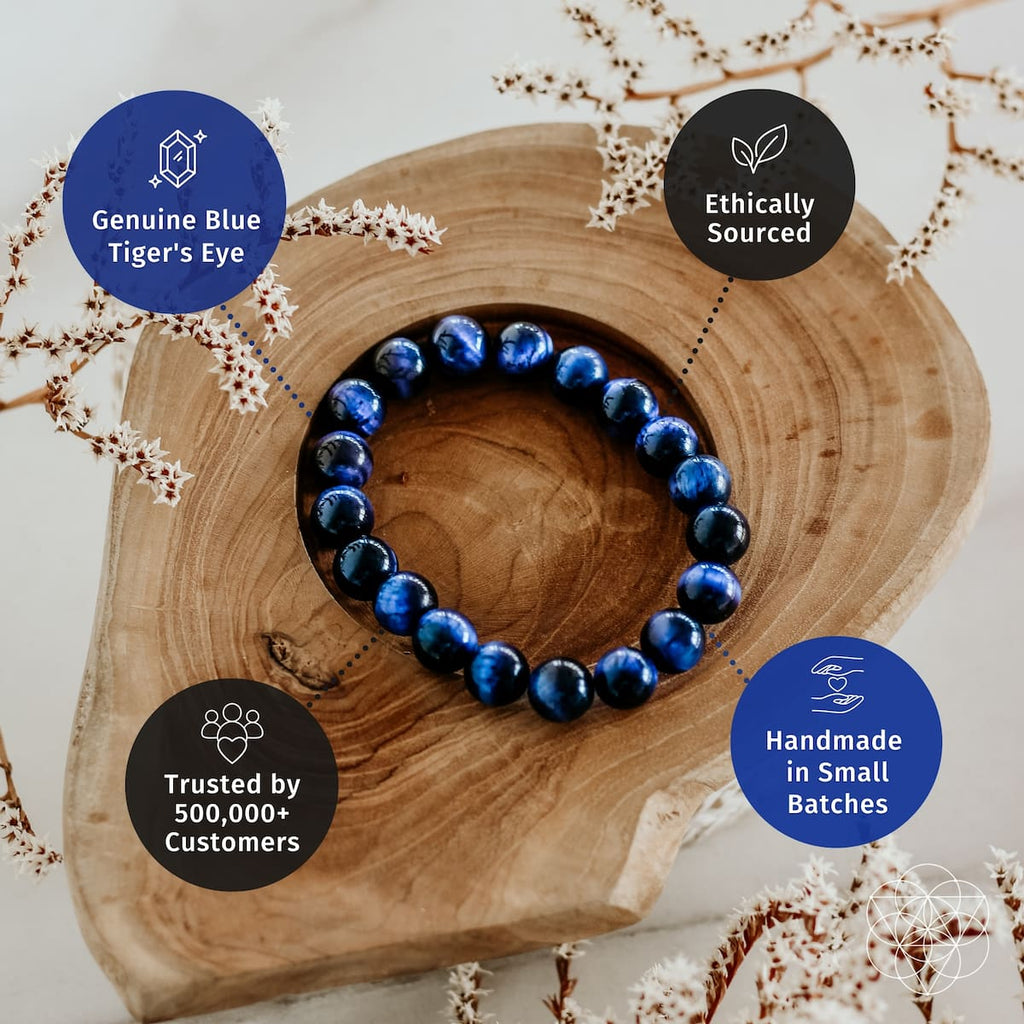 Blue Tiger’s Eye Bracelet