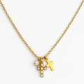 Forever Duo Cross Necklace