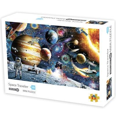 1000pcs Puzzles Wooden Assembling Picture Landscape Puzzle Toys For Adults Childrens Kids Games Educational Toy by Stevvex