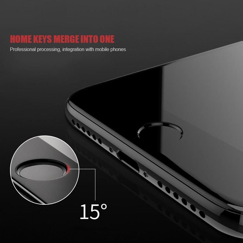 9d Full Cover Tempered Glass For Iphone 8 7 6 6s Plus 5 5s Se 2020 Screen Protector On Iphone 11 Pro Xs Max X Xr Protective Film Rounded Edge Glass Screen Protector Tempered Glass For Iphone by Stevvex