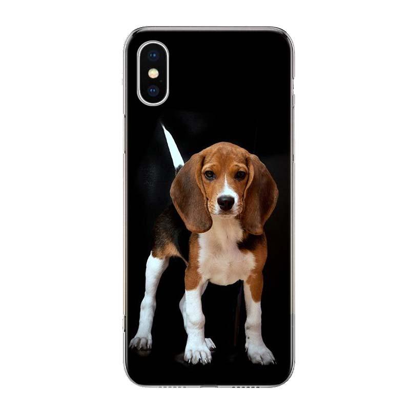 Beagle Dog Phone Case For Iphone 11 13 14 Pro Max 12 Mini Phone Case X Xs Xr 6 6s 8 7 Plus Se 5 5s Cover Snuggle Beagle Puppy Dog Hard Case by Stevvex