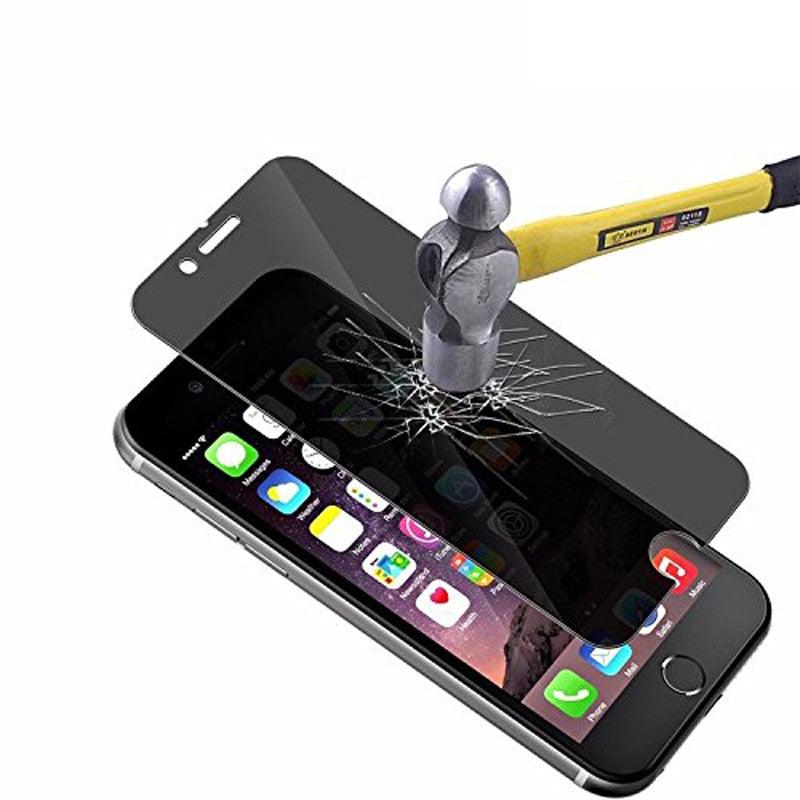 Anti-spy Screen Protector For iPhone 14 13 12 11 XS MAX XR Full Cover Private Glass For iPhone 7 8 PLUS Protective Film Anti Spy Full Coverage Case Friendly Tempered Glass Screen Protector for iPhone by Stevvex