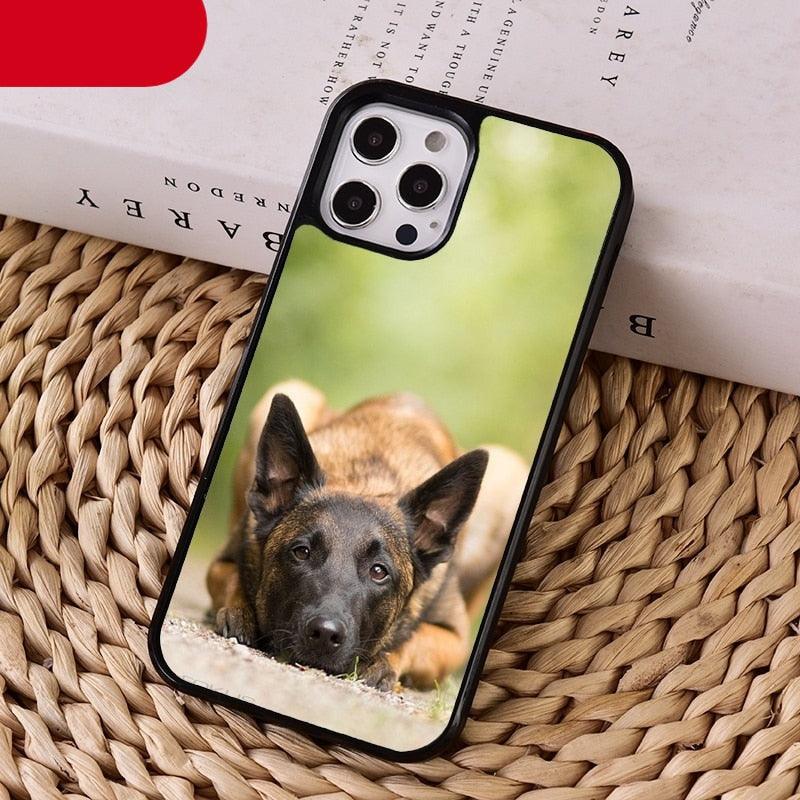Dog Phone Case For iPhone 14 11 12 13 mini Pro X XR XS MAX 6S 7 8 Plus 5S SE 2020 Cover Shell Premium Soft Liquid Silicone Rubber Full-Body Protective Bumper Case for iPhone by Stevvex