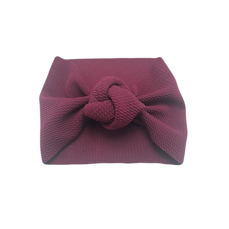 Head wrap Baby Headband Top Knot Headbands Over Sized Bow Hair Newborn Head Band For Baby Girl In elegant Modern Design
