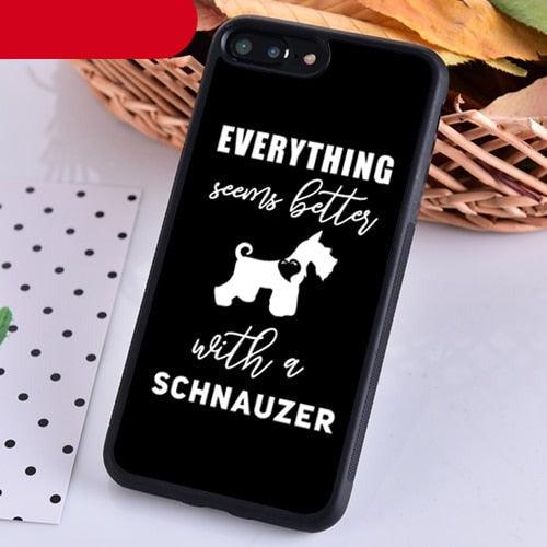 Dog Phone Case Cover For Iphone 14 X Xr Xs 11 12 13 Pro Max 5 6 6s 7 8 Plus S21 S22 Ultra Ultra Thin Soft Silicone Case, Anti-scratch by Stevvex