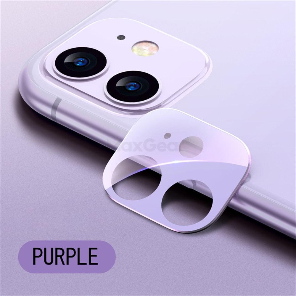 Camera Lens Tempered Glass For iPhone 12 11 Pro Max 12 Mini Full Cover Camera Ring Protector Sticker On iPhone12 Anti Scratch Camera Lens Protector 9H HD Camera Tempered Glass by Stevvex