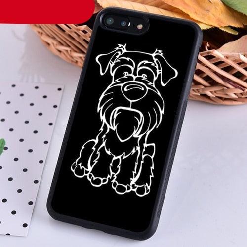 Dog Phone Case Cover For Iphone 14 X Xr Xs 11 12 13 Pro Max 5 6 6s 7 8 Plus S21 S22 Ultra Ultra Thin Soft Silicone Case, Anti-scratch by Stevvex