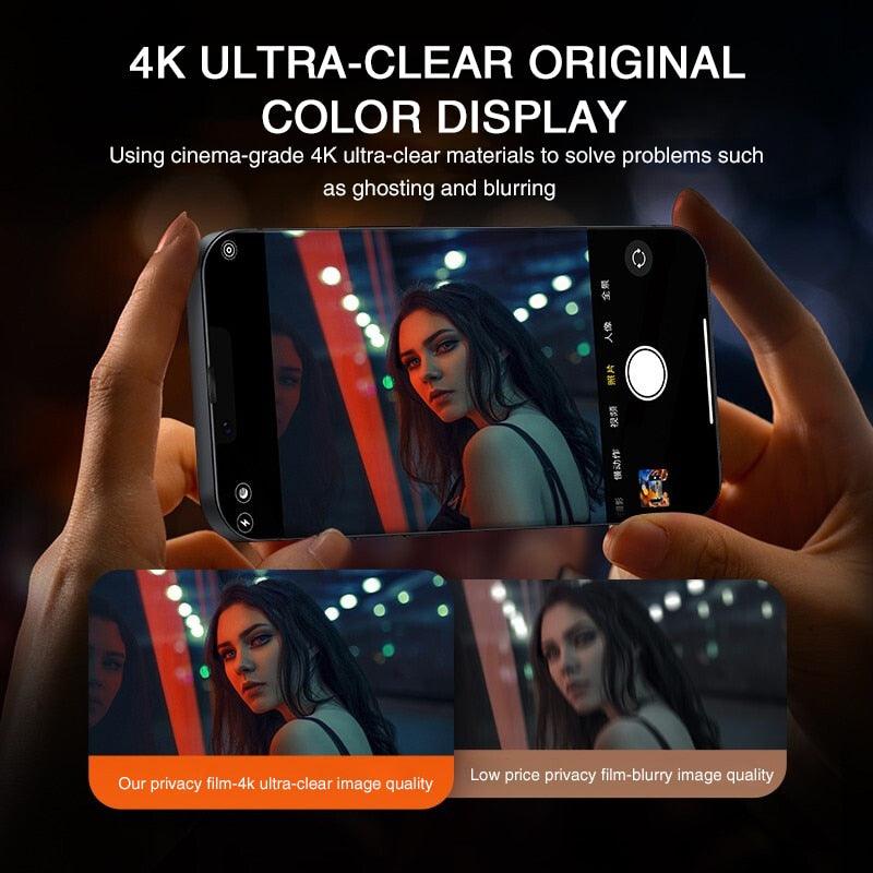 Full Cover Anti-Spy Screen Protector For iPhone 11 12 13 PRO MAX Privacy Glass For iPhone 14 Pro 8 Plus XS Max XR Tempered Glass Anti-Spy Privacy Screen Protector for iPhone by Stevvex