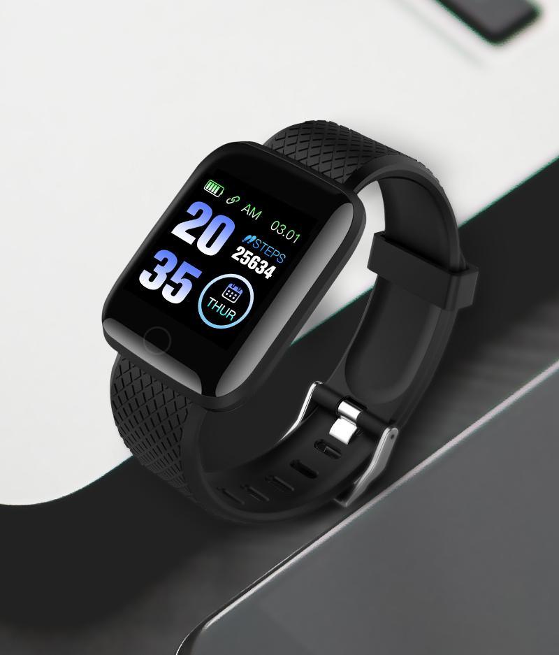 D13 Smart Watches 116 Plus With Heart Rate Watch Smart Wristband Sports Watches With Waterproof Protection For Android Sistems