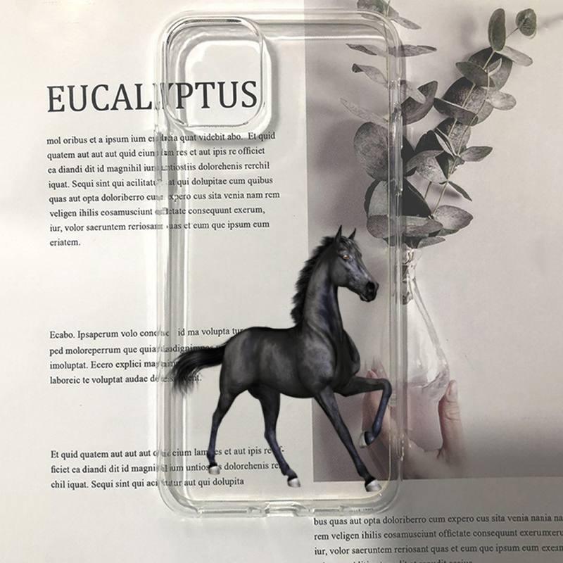 Beauty Horse Phone Case For Iphone 13 11 12 Pro Xs Max 8 7 6 6s Plus X 5s Se 2020 Xr Case Slim Profile Cute Printed Designer Snap On Case by Stevvex