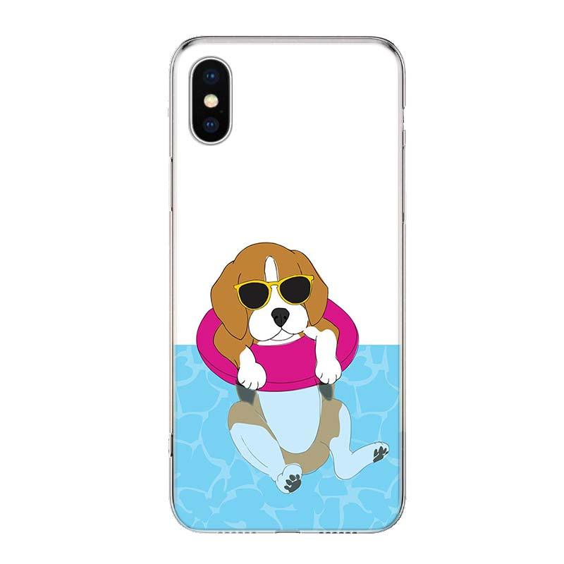Beagle Dog Phone Case For Iphone 11 13 14 Pro Max 12 Mini Phone Case X Xs Xr 6 6s 8 7 Plus Se 5 5s Cover Snuggle Beagle Puppy Dog Hard Case by Stevvex