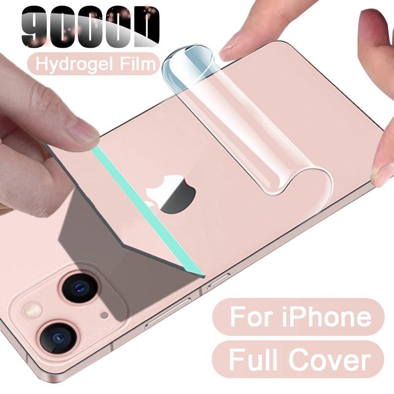 Full Cover iPhone 14 13 11 12 XS MAX XR X 7 8 6 6S SE Pro MAX Plus Mini Soft Back Phone Screen Protector Anti Bubble/Scratch Ultra Thin Tempered Glass Screen Protector by Stevvex
