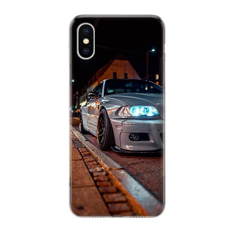 Cool Sports Car Phone Case For Iphone 14 13 12 11 Pro Max Mini X Xs Xr 6 6s 7 8 Plus 5 5s Se Cover Soft Shockproof Silicone Gel Rubber Phone Case by Stevvex