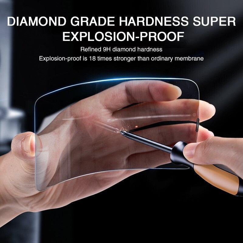 Full Cover Anti-Spy Screen Protector For iPhone 11 12 13 PRO MAX Privacy Glass For iPhone 14 Pro 8 Plus XS Max XR Tempered Glass Anti-Spy Privacy Screen Protector for iPhone by Stevvex