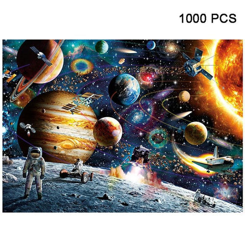 1000 Pieces Puzzles Educational Toys Scenery Space Stars Educational Puzzle Toy For Kids/Adults Birthday Gift by Stevvex