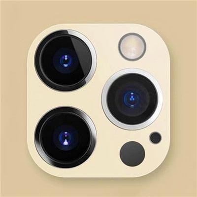 Colourful Tempered Glass Protective Film For iPhone 13 12 11 Pro Max Back Cover Camera Lens Screen Protector For iPhone 13 Mini Camera Lens Protective Lens Film by Stevvex