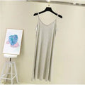 Spring Summer 2026 Woman Tank Dress Casual Modal Sexy Camisole Elastic Female Home Beach Dresses O-Neck Camis Sexy Dress