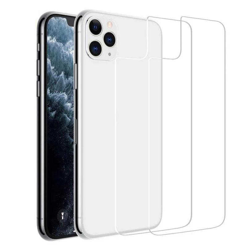 Back Tempered Glass For iPhone 14 12 13 pro max SE 20 Protective Glass case on iPhone 14 Plus 14Pro Rear Screen Protector Glass Transparent Scratch Resistant Bubble Free Back Screen Guard For iPhone by Stevvex