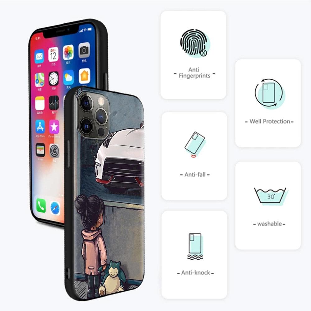 Best Phone Case For Iphone 14 11 13 12 Pro Max Mini X Xs Xr 6 6s 7 8 Plus Boy Sport Car Protective Flexible Soft Tpu Clear Phone Case by Stevvex