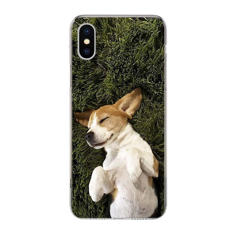 Beagle Dog Phone Case For Iphone 11 13 14 Pro Max 12 Mini Phone Case X Xs Xr 6 6s 8 7 Plus Se 5 5s Cover Snuggle Beagle Puppy Dog Hard Case by Stevvex