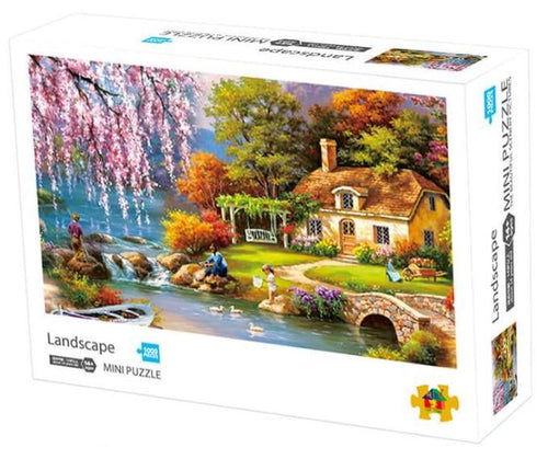 1000pcs Puzzles Wooden Assembling Picture Landscape Puzzle Toys For Adults Childrens Kids Games Educational Toy by Stevvex