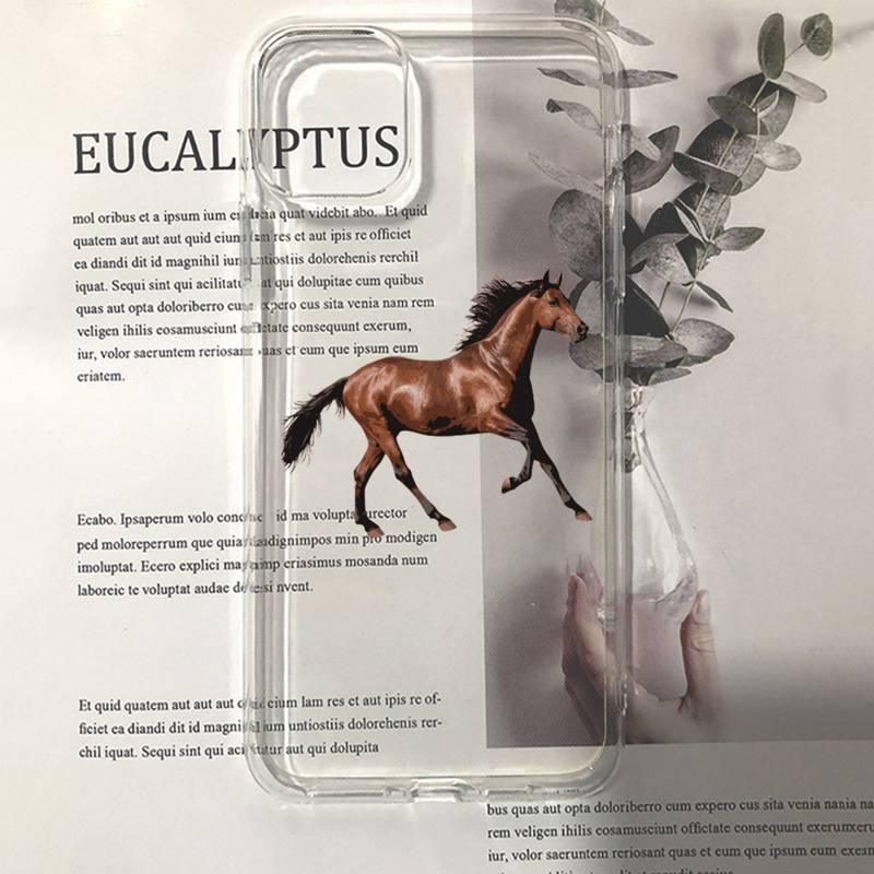 Beauty Horse Phone Case For Iphone 13 11 12 Pro Xs Max 8 7 6 6s Plus X 5s Se 2020 Xr Case Slim Profile Cute Printed Designer Snap On Case by Stevvex