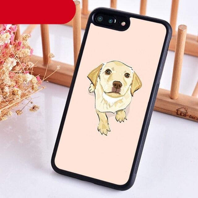 Golden Retriever Dog Cute Puppy Phone Case For Iphone 14 5 6 7 8 Plus X Xr Xs 11 12 13 Pro Max Ultra Full Protective Liquid Silicone Case Back Cover For Iphone by Stevvex
