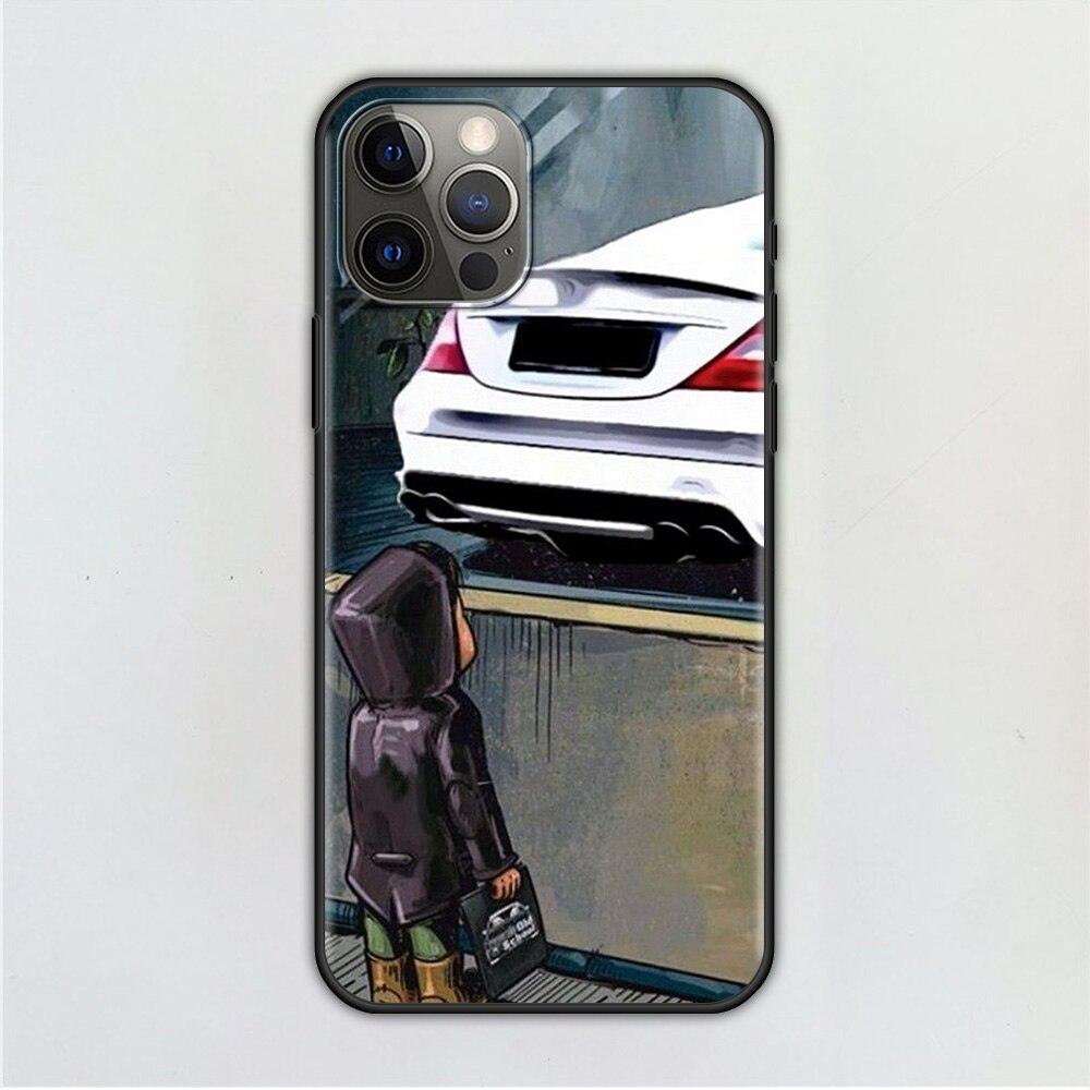 Best Phone Case For Iphone 14 11 13 12 Pro Max Mini X Xs Xr 6 6s 7 8 Plus Boy Sport Car Protective Flexible Soft Tpu Clear Phone Case by Stevvex