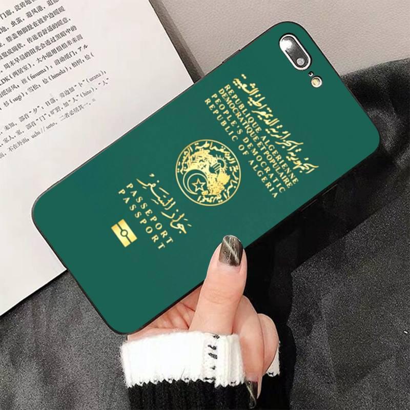 Fashion Passport Phone Case For Iphone 13 8 7 6 6s Plus X 5s Se 2020 Xr 11 12 Pro Xs Max Soft Cover Silicone Bumper Case by Stevvex