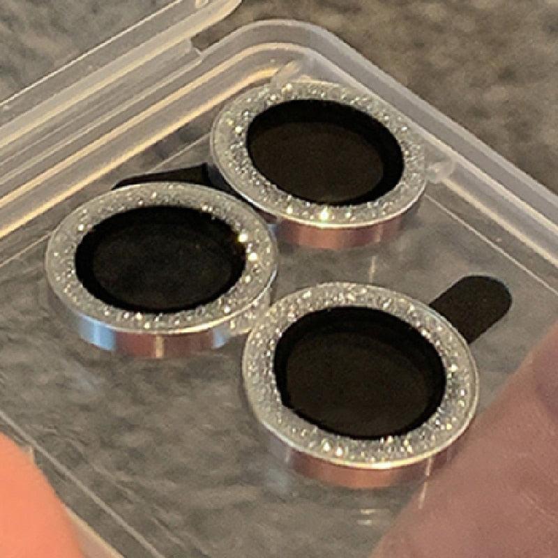 Camera Lense Protection Glass Large Glitter Stone Camera Protector For iPhone 13 Mini 14 Pro Max luxury Glitter Diamand Camera Lens Protectors Camera Metal Ring Glass For iPhone 11 Protective Cap by Stevvex