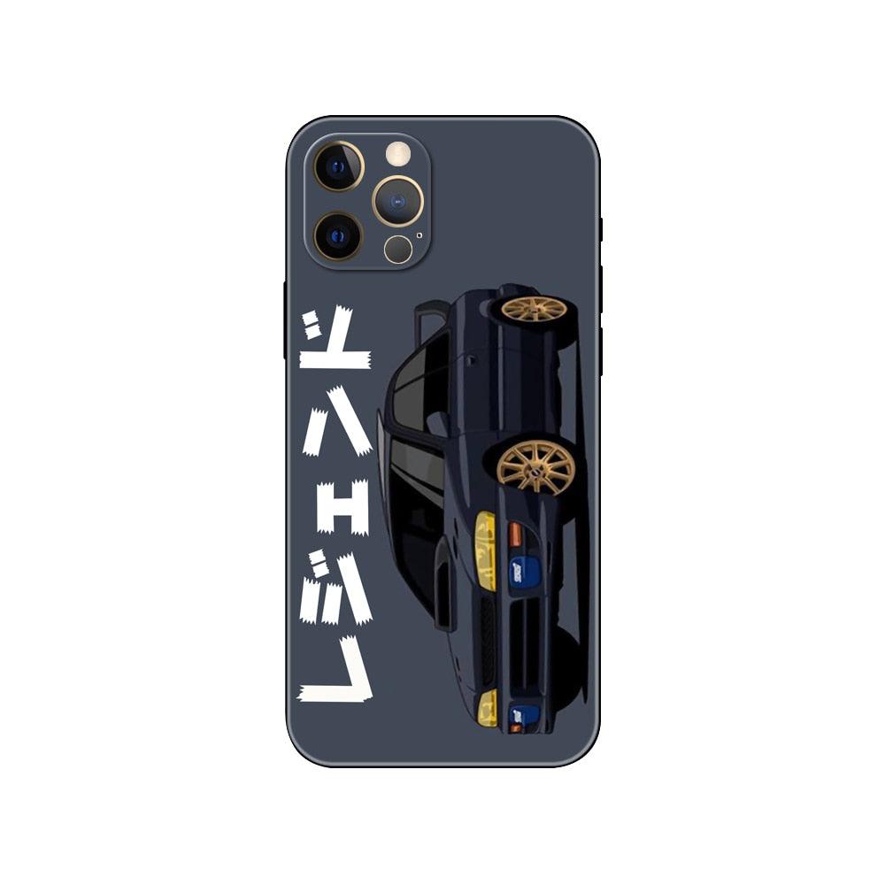 Black Phone Case Mask for iphone 5 5s se 2020 6 6s 7 8 plus x 10 XR XS 11 12 mini pro MAX Back Cover Sports Car Transparent Phone Case Silicone Back Cover For iPhone by Stevvex