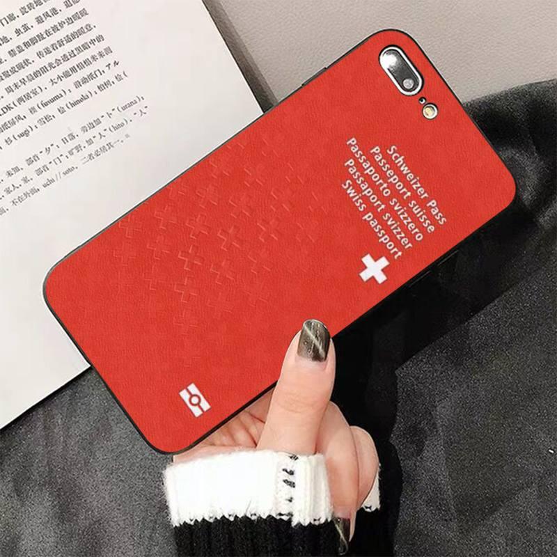 Fashion Passport Phone Case For Iphone 13 8 7 6 6s Plus X 5s Se 2020 Xr 11 12 Pro Xs Max Soft Cover Silicone Bumper Case by Stevvex