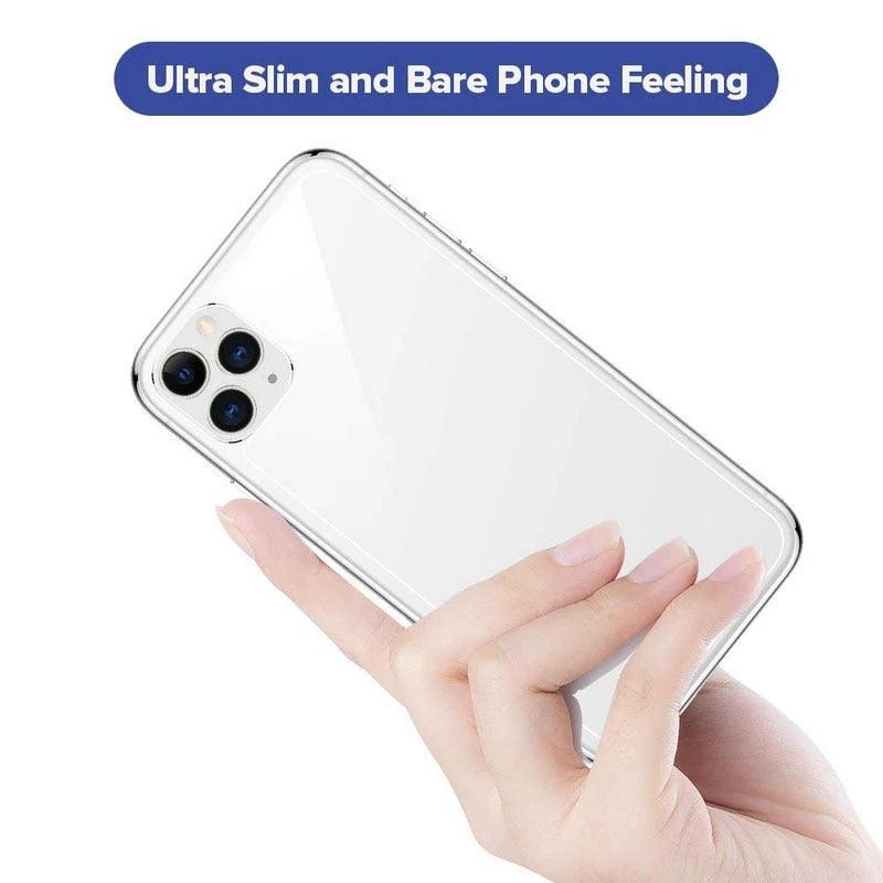Back Tempered Glass For iPhone 14 12 13 pro max SE 20 Protective Glass case on iPhone 14 Plus 14Pro Rear Screen Protector Glass Transparent Scratch Resistant Bubble Free Back Screen Guard For iPhone by Stevvex